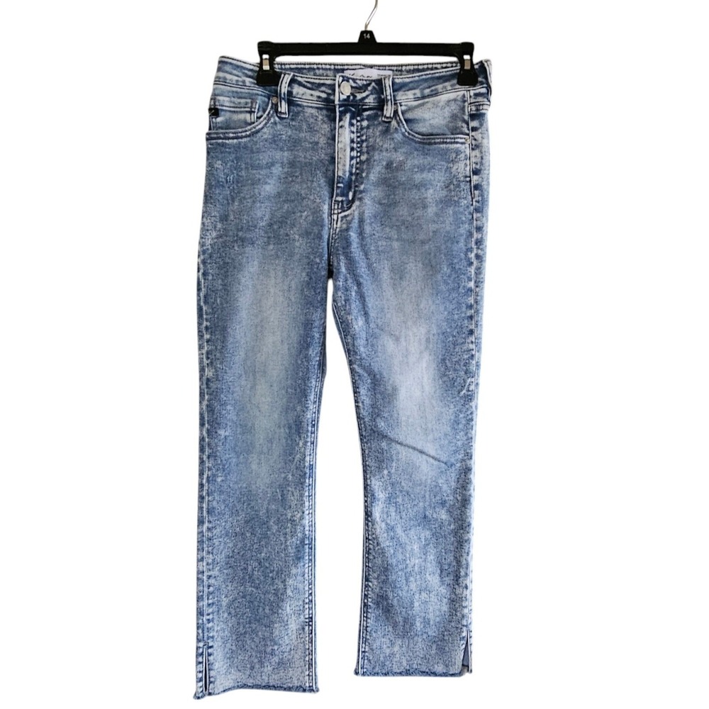 KanCan Estilo Mid Rise Distressed Slit‎  Ankle Jeans Size 28 Stretch Denim